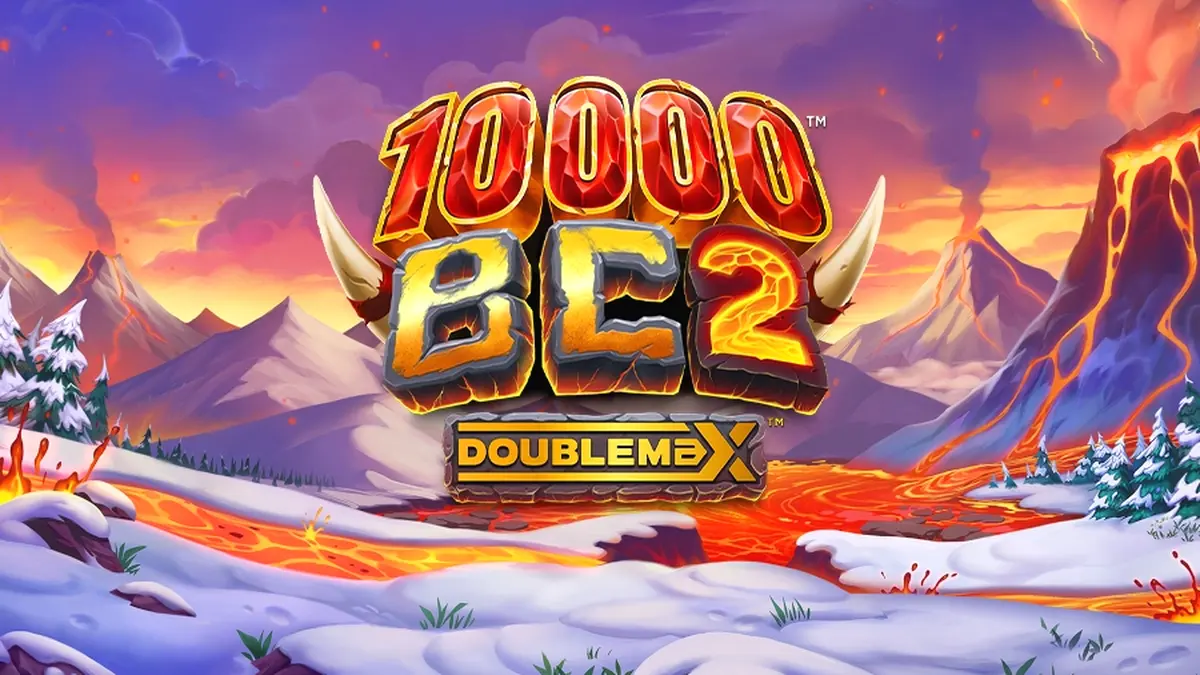 10000 BC DoubleMax 2 স্লট গেমের প্রিহিস্টোরিক থিম এবং মাল্টিপ্লায়ার অ্যাকশন